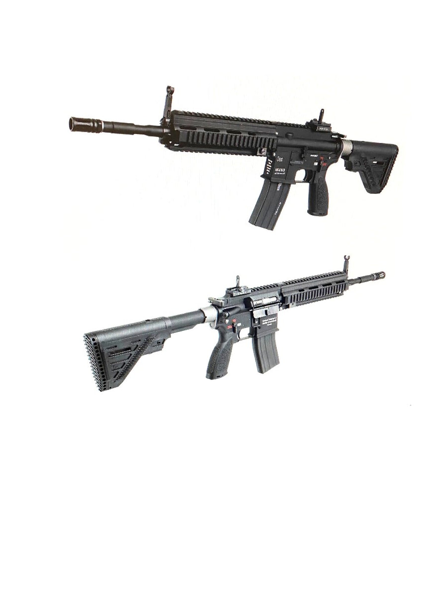 UMAREX HK416 A4 GAS BLOWBACK AIRSOFT RIFLE BY KWA - BLACK - MiR Tactical