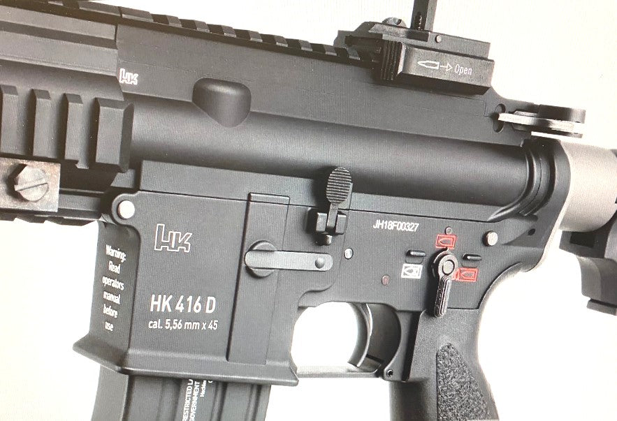 Umarex HK416 A4 GBB Gas Rifle by KWA Black - Airsoft Extreme