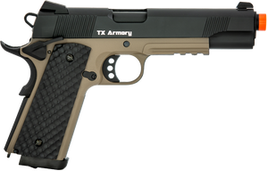 NEW RELEASE - TX Armory 1911 .45 ACP Gas Blowback Airsoft Pistol