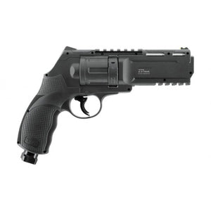 T4E HDR/TR50 GEN2 - PEPPER BALL FRIENDLY Up To 11 JOULES 450+fps CUSTOM HOME DEFENSE EDITION .50 Caliber Co2 Revolver - Black - Starter Package!