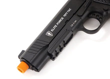 Load image into Gallery viewer, ELITE FORCE 1911 TACTICAL BLOWBACK GAS GUN (CO2) - BLACK
