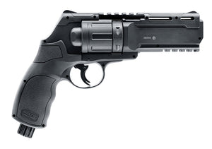 T4E TR50 CUSTOM HOME DEFENSE EDITION .50 Caliber Co2 Revolver- Up To 22 JOULES 600fps - Rubber/Riot Ball  Black - W/25ct .50Cal T4E RIOT Balls & 5x Co2
