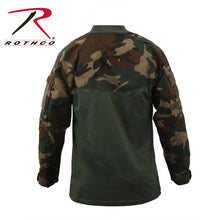 Load image into Gallery viewer, ROTHCO MILITARY COMBAT SHIRT - WOODLAND CAMO (XL)
